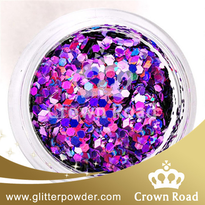L'acrilico della Cina inchioda il glitter_powder