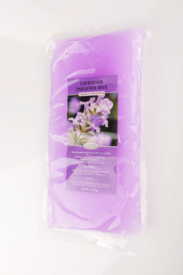 Cera paraffinica umida terapeutica di bellezza della lavanda 450g per cura di pelle delle mani