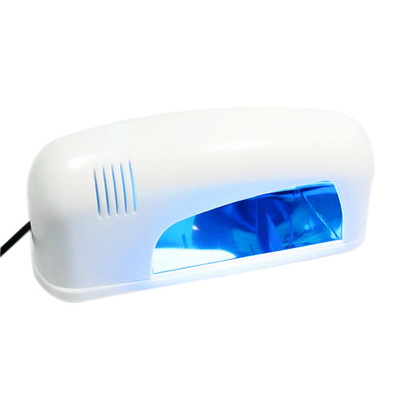 Lampada UV del gel professionale bianco del chiodo di modo 9 watt per il trattamento dei chiodi