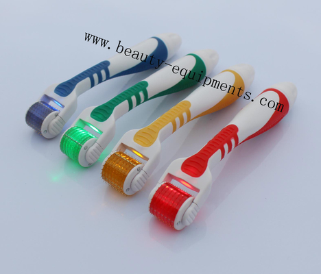 Sistema di rotolamento di Derma dell'ago di ringiovanimento della pelle micro, micro Derma rullo del LED