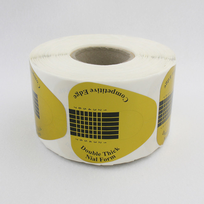Forma spessa del chiodo del doppio dell'oro degli strumenti di arte del chiodo per l'estensione UV acrilica di punta del chiodo del gel