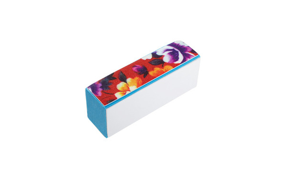 Corredo di cura dell'unghia dello strumento del dito del manicure del blocchetto lucidaunghie del modello di fiore