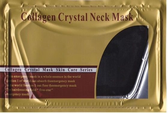 Anti grinza SJ-056 del nero/di bambù fango del collagene del collo della maschera di Colleen Fitzpatrick