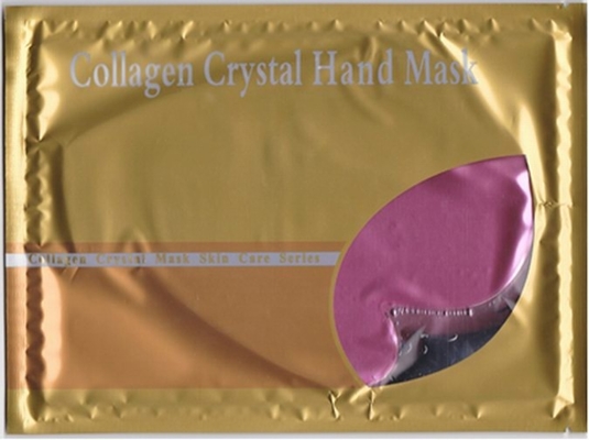Il bianco facciale della maschera del collagene puro del vino rosso idrata per la mano SS-050