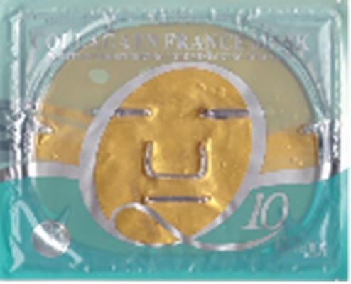 Affronti la maschera facciale del collagene dell'oro 24k con la glicerina Q10 SM-001 dell'acido ialuronico