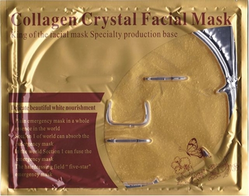 Glicerina facciale della maschera dell'oro nano del collagene 24k ed acido ialuronico SM-018
