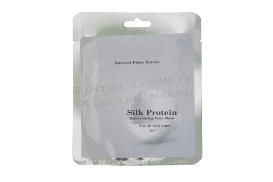 Maschera facciale d'idratazione naturale, proteina di seta che ringiovanisce la maschera di protezione QW-02