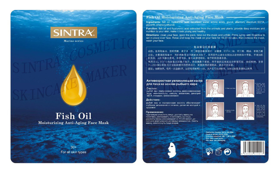 Olio di pesce in profondità che idrata il collagene facciale della maschera per SHY-02 antinvecchiamento