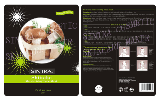 Shiitake liscio che idrata la natura facciale della maschera con collagene JL-01