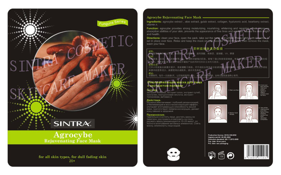Agrocybe naturale che idrata la pelle facciale di seta della maschera che ringiovanisce JL-04