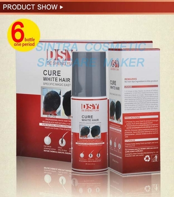 Liquido di nutrizione della medicina di erbe dei capelli naturali magici della cura per il trattamento dei capelli bianchi