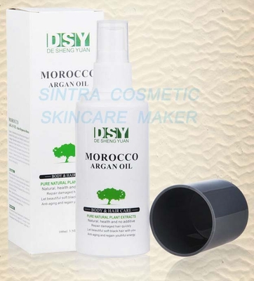 Olio di argan di nutrizione del liquido 100ml DSY Marocco dell'olio di argan/capelli di trattamento dei capelli