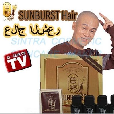 Liquido di nutrizione dei capelli dello SPRAZZO DI SOLE - prodotto di perdita di capelli con la LINGUA INGLESE &amp; ARABA