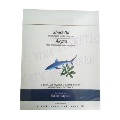 Olio di squalo che idrata maschera facciale, maschera di sollevamento di nutrizione MM-03 della grinza anti