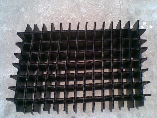 Fogli divisori di plastica pieghevoli resistenza al calore nera/bianca per l'amplificatore/l'imballaggio