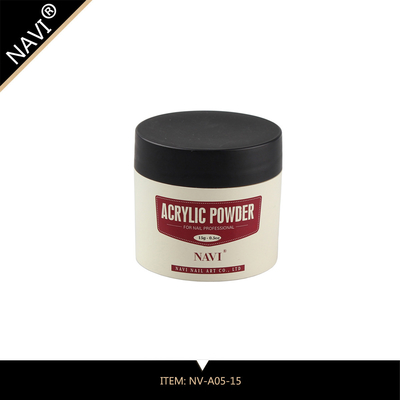 polvere acrilica bianca liquida del chiodo del chiodo acrilico 50g chiara inodora