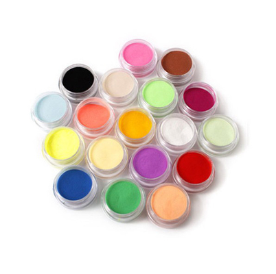 Polvere acrilica del chiodo colorata sistemi acrilici professionali del chiodo di modo
