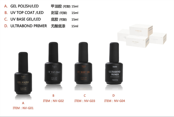 Una nuova unghia da 15 ml si inzuppa FUORI dal polacco UV 154 che del gel i colori facili rimuovono si inzuppano FUORI dal polacco UV del gel