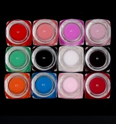 Gel UV del chiodo di 12 colori per le punte di arte del chiodo