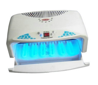 100V - 120V 60Hz 54W lampada UV per unghie asciuga con plastica ABS