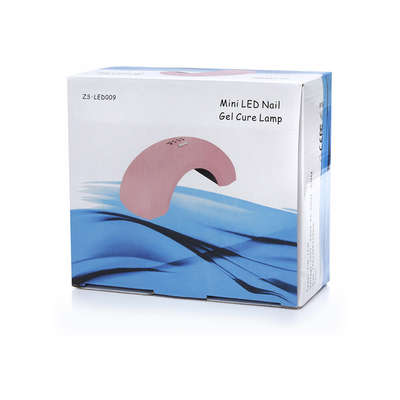 La lunga vita rosa/nero mini 6w ha condotto l'essiccatore del chiodo della lampada con forma del ponte