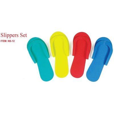 blu/giallo/insieme eliminabile della pantofola della schiuma di pedicure del chiodo strumenti rossi di arte