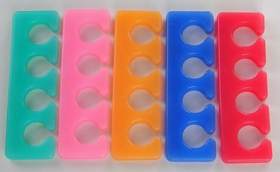 Strumento di pedicure dello strumento di arte del chiodo del gel di silice/separatore del dito del piede per la casa