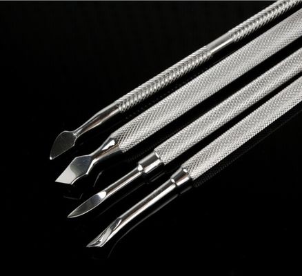 Metal gli strumenti di arte dello spingitoio della cuticola/il dispositivo di rimozione dello spingitoio della cuticola acciaio inossidabile
