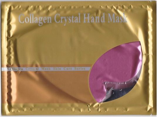 Il bianco facciale della maschera del collagene puro del vino rosso idrata per la mano SS-050