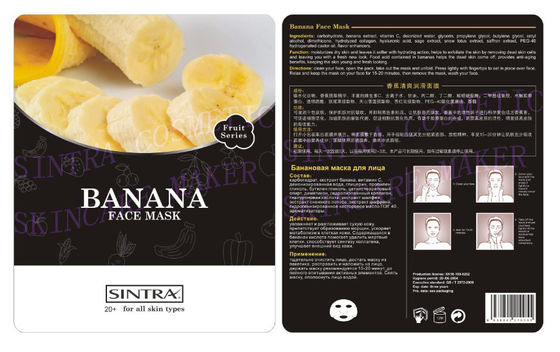 Banana che esfolia maschera facciale d'idratazione che rimuove le cellule epiteliali morte SG-01