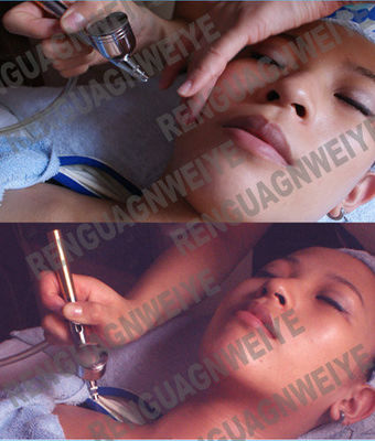 corrughi la macchina portatile del Facial dell'ossigeno di rimozione per bellezza medica