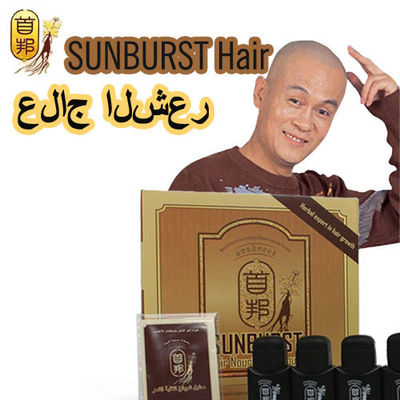 Liquido denso dei capelli di risultato dello sprazzo di sole dei capelli di crescita 6 di shou in1 dei capelli supplementari reali di colpo
