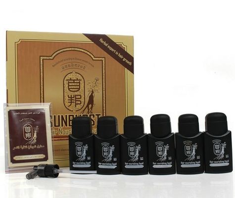 Liquido denso dei capelli di risultato dello sprazzo di sole dei capelli di crescita 6 di shou in1 dei capelli supplementari reali di colpo