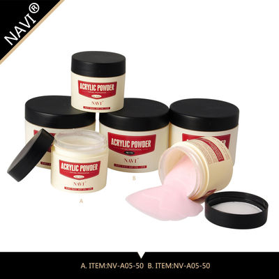 polvere acrilica bianca liquida del chiodo del chiodo acrilico 50g chiara inodora