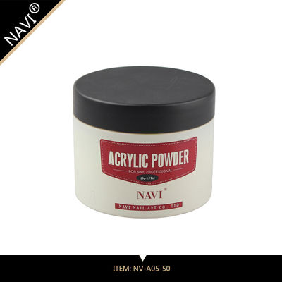 polvere acrilica bianca liquida del chiodo del chiodo acrilico 50g chiara inodora