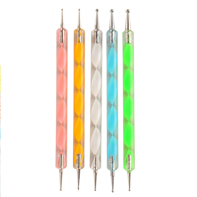 Punteggiando modo 5 x 2 che Marbleizing punteggiando penna messa per il pedicure del manicure